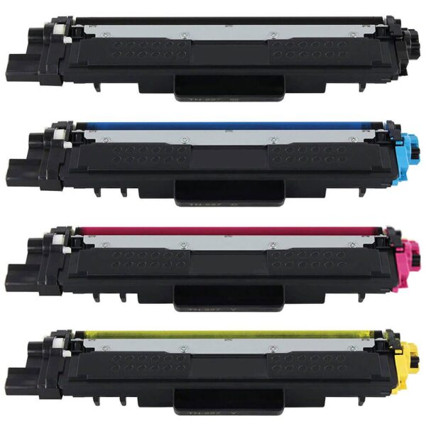 Compatible TN227 Toner Set of 4 Cartridges - High Yield 1 Black, 1 Cyan, 1 Magenta, 1 Yellow